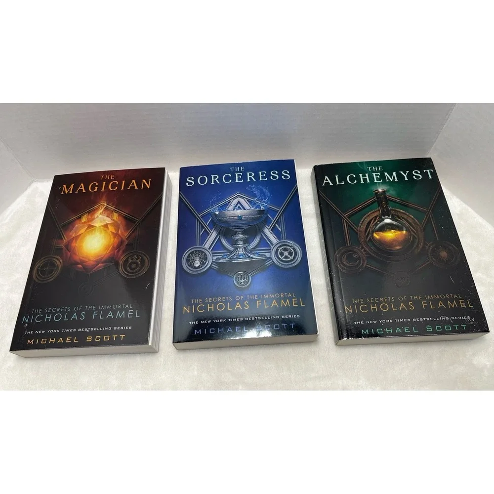 The Secrets of the Immortal by Nicholas Flamel Boxed Set‎ Books 1-3